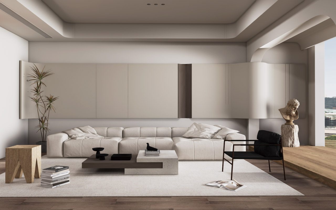 卡布奇诺生态板-板材全屋定造案例