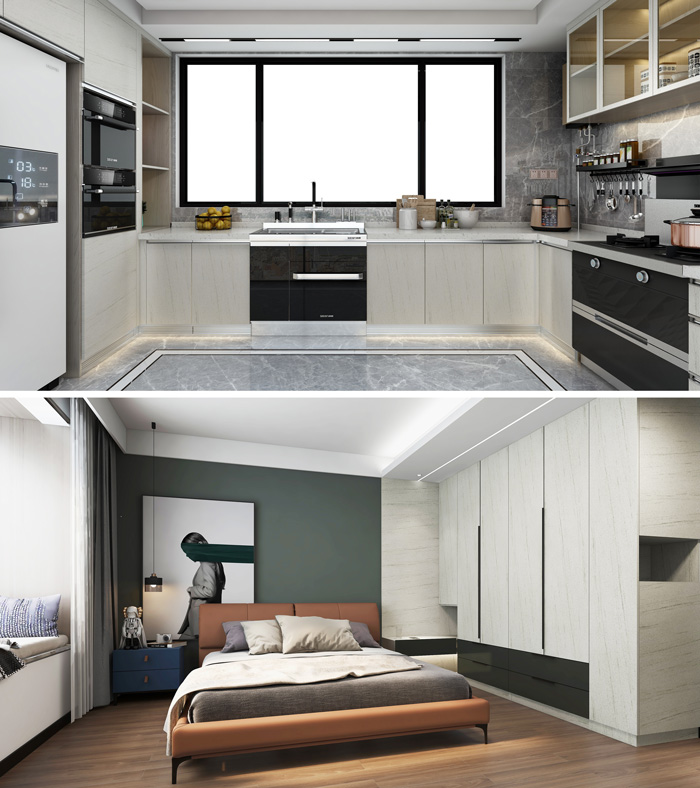 板材定造家具成效图